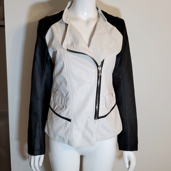 Point Zero Jackets & Blazers - Point Zero Faux Leather Jacket